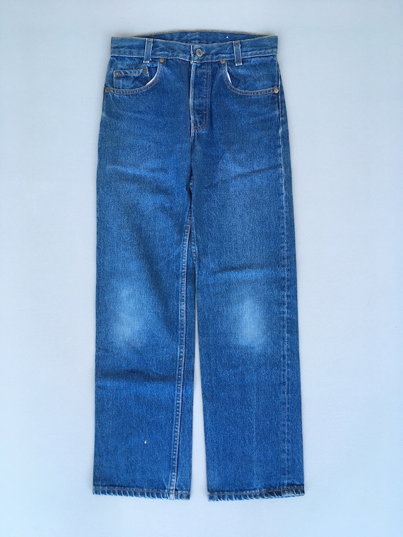 Size 27x27.5 Vintage Levis 701 Student Jeans Light Washed Size 27x27.5 Vintage Levis 701 Student Jeans Light Washed