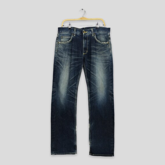 Size 34x33 Vintage 90s Lee Riders Blue Stonewash Jeans Medium Rise