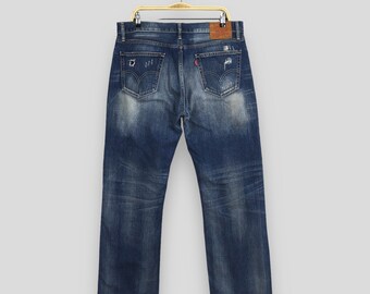 Size 36x31 Vintage Levi's 505 Light Wash Zipper Jeans 1990s Levi's