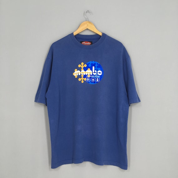 Vintage Mambo Australia Tshirt Blue Large Mambo Su