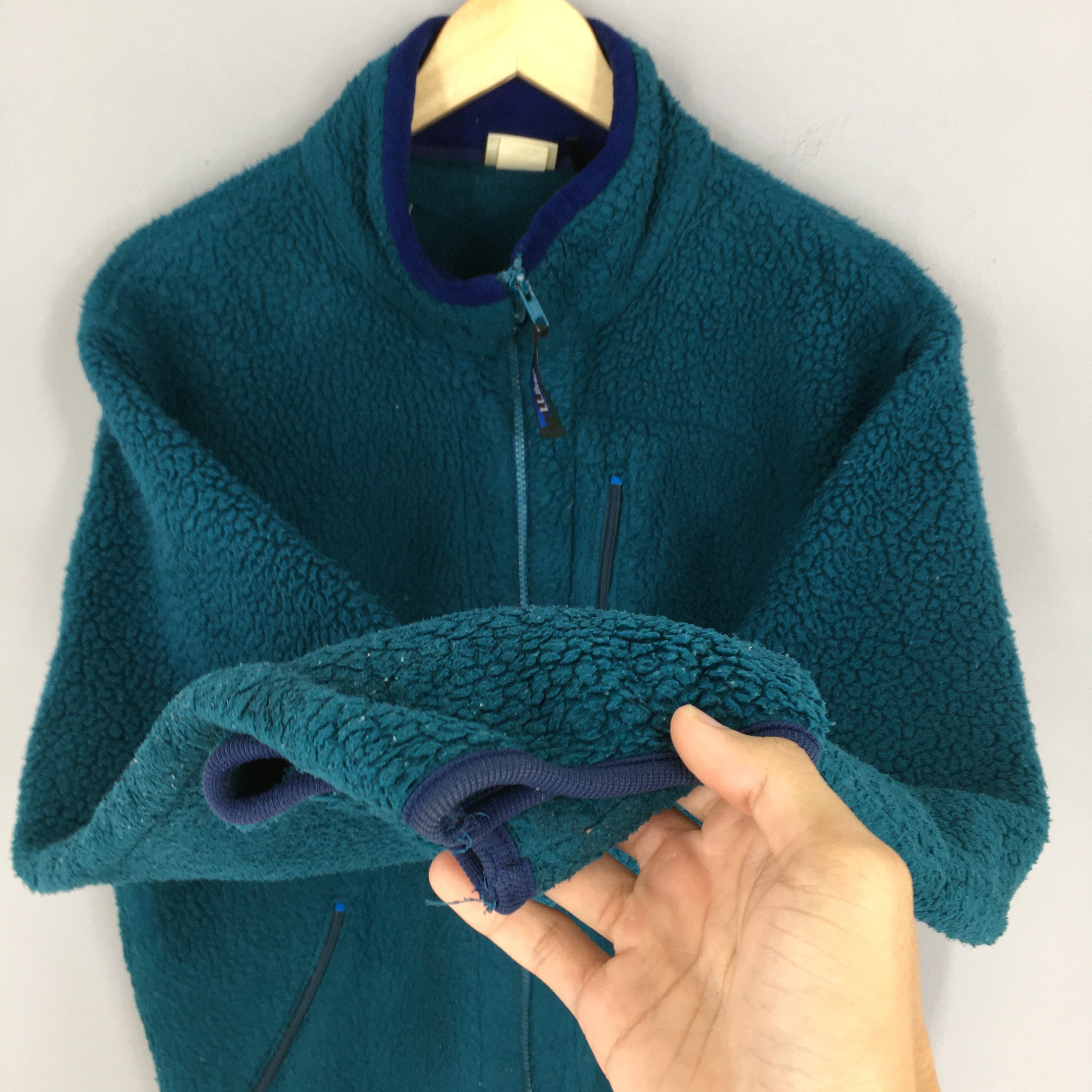 Vintage LL Bean Usa Polartec Fleece Jacket Medium LL Bean Etsy