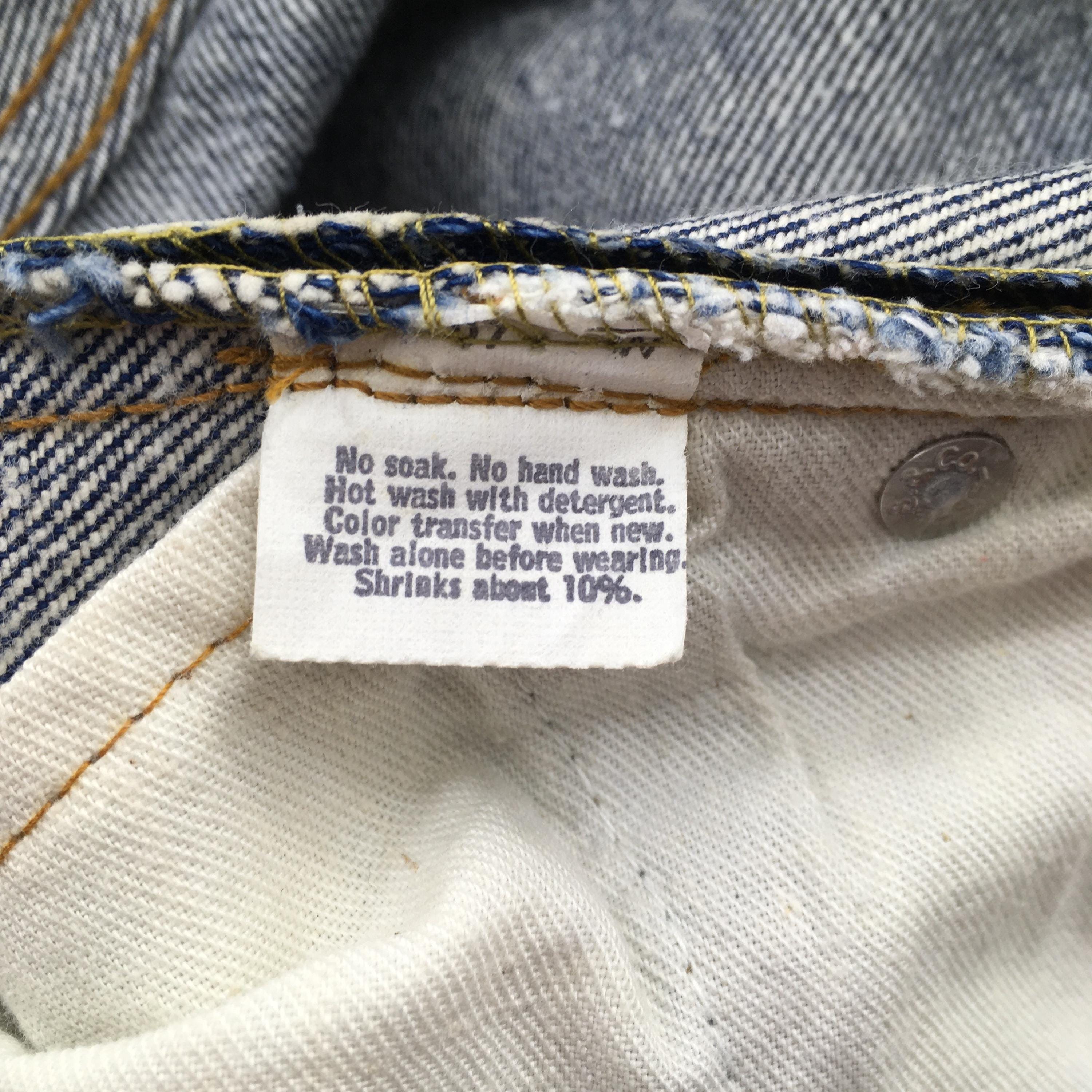 Size 25x29 Vintage 90s Levis 701-0117 Student Dark Blue Jeans