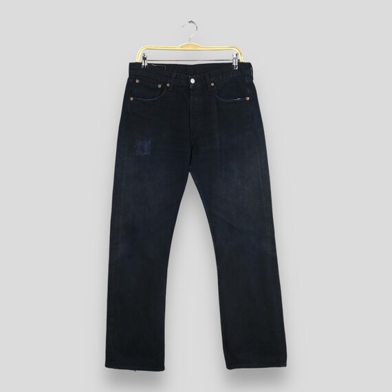 Size 31x30.5 Vintage 90s Levi's 501 Faded Black Jeans Levi's