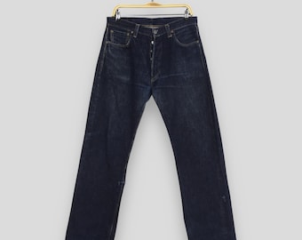 W30 Vintage Levis 501xxc LVC 1937 Model Big E Buckle Back Selvedge