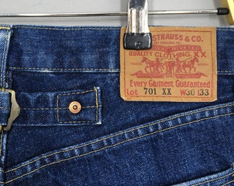 ヴィンテージLevi's 701 XX big E 90s w30/L33