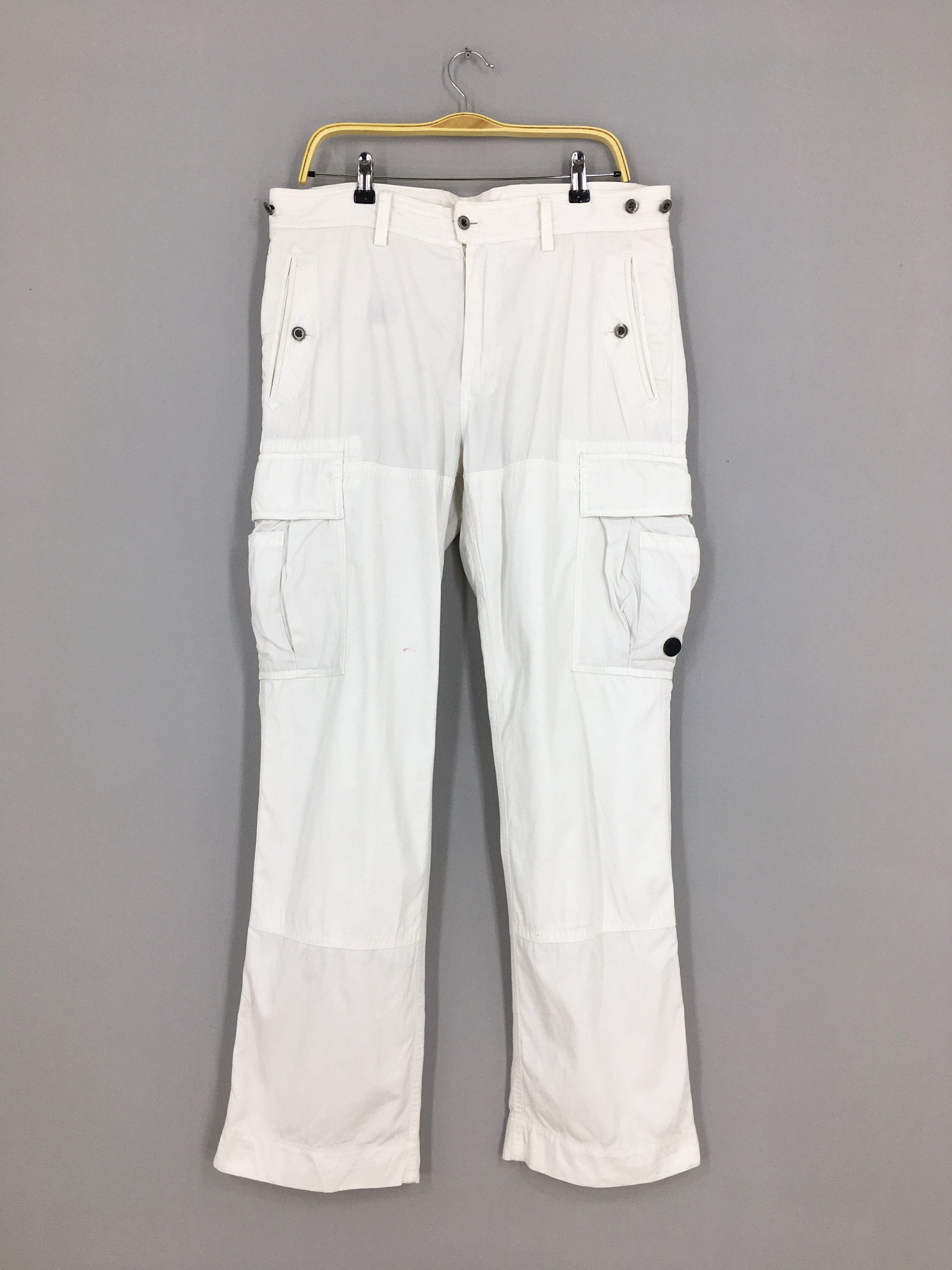 Size 36x32.5 Polo Ralph Lauren Cargo White Pants Casual Polo Size 36x32.5 Polo Ralph Lauren Cargo White Pants Casual Polo