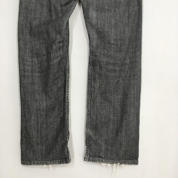 Size 34x31 Vintage Levi's 514 Slim Straight Jeans… - image 10