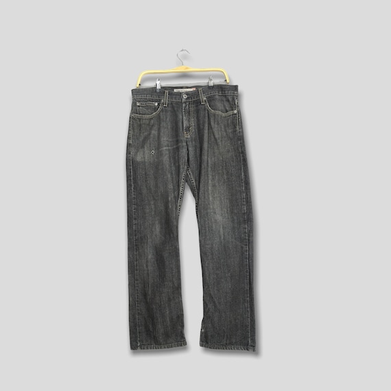 Size 34x31 Vintage Levi's 514 Slim Straight Jeans… - image 1