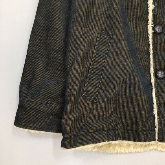 Vintage Izzue Corduroy Sherpa Warmer Jacket Medium Iz… Gem