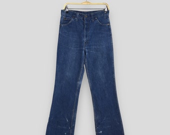 Size 32x32 Vintage Levi's 517 Bootcut Flare Jeans Lightwash Denim