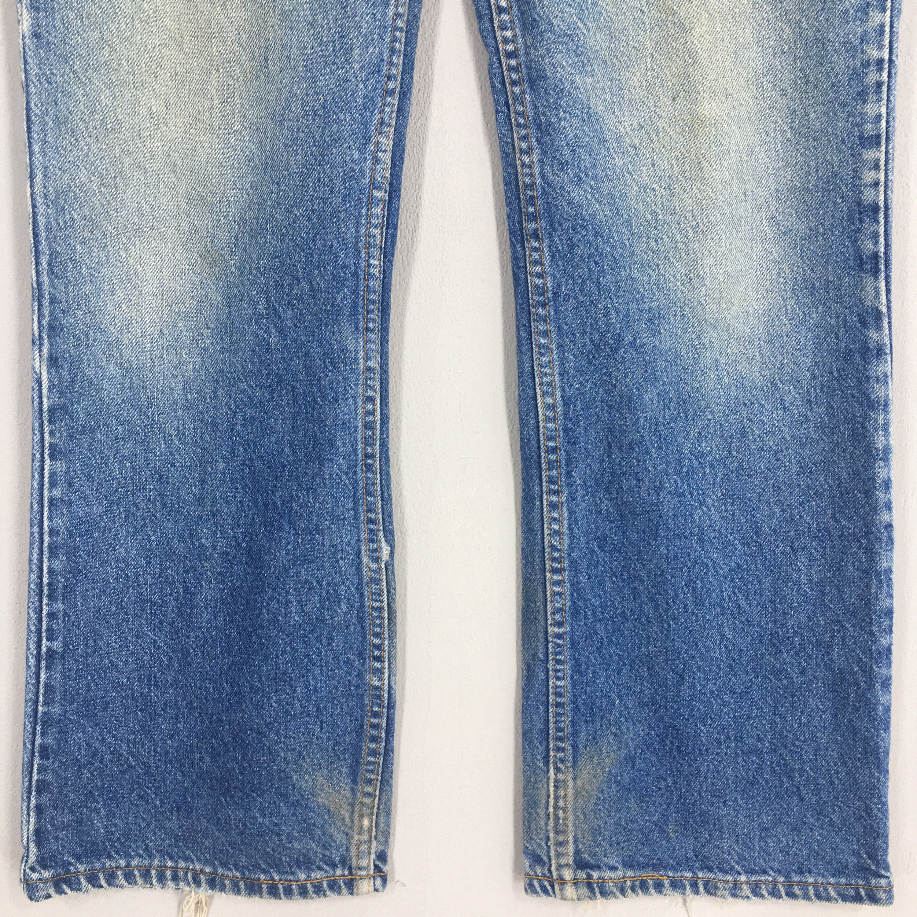 Size 32x28 Vintage 90s Levi's 517 Flared Jeans Levis Blue