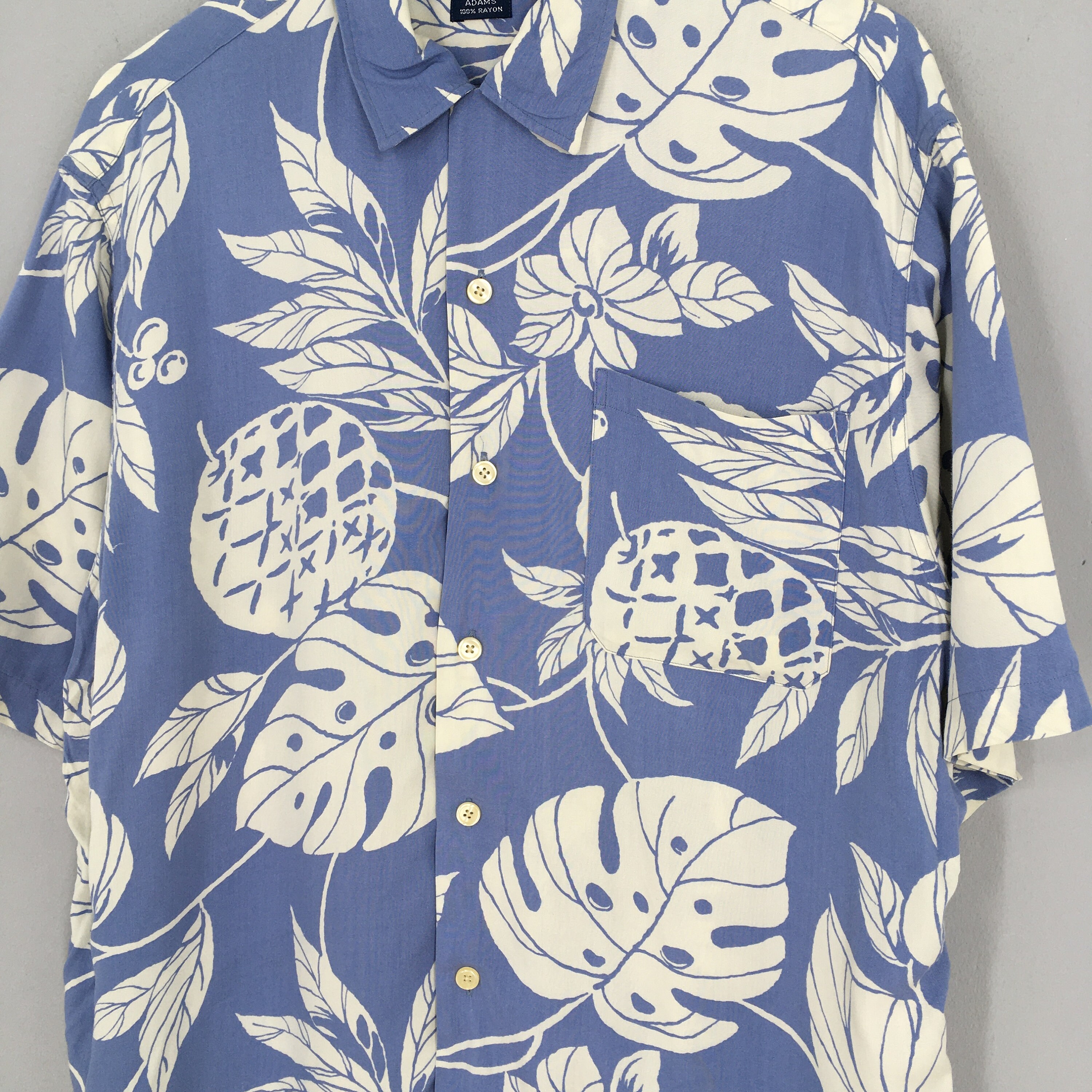 Vintage Polo Ralph Lauren Hawaiian Pineapple Rayon Shirt - Etsy