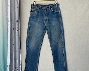 LEVI'S STRAUSS 507 Vintage Men's W32 L32 Jeans Denim Pants
