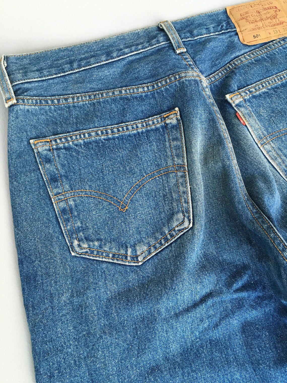 Size 30 Vintage Levis 501 Denim Jeans High Waisted Levis 90s | Etsy