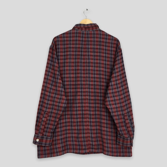 トップス yushokobayashi checktshirt Samurai Champloo Boombox Checkpoint Blue Tee | Official