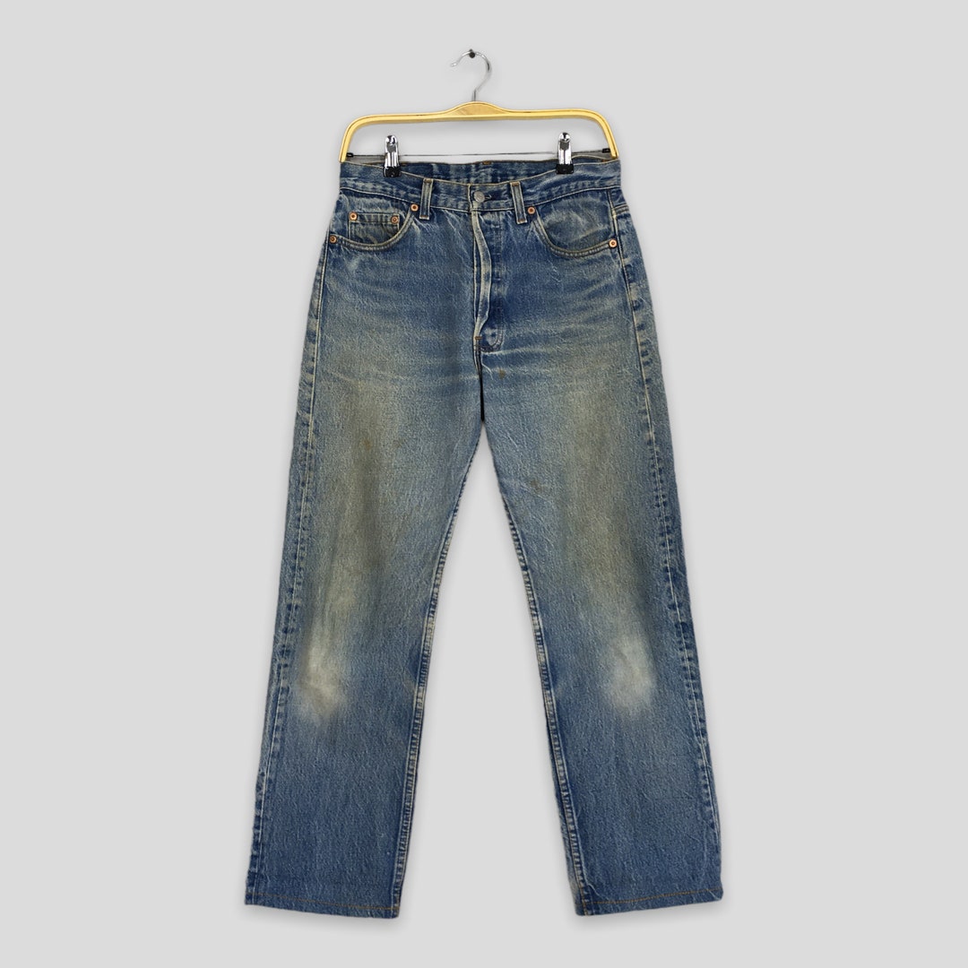 LEVI’S VINTAGE507XX Size 29x27 Vintage Levi's 501XX Blue Stone Washed Jeans