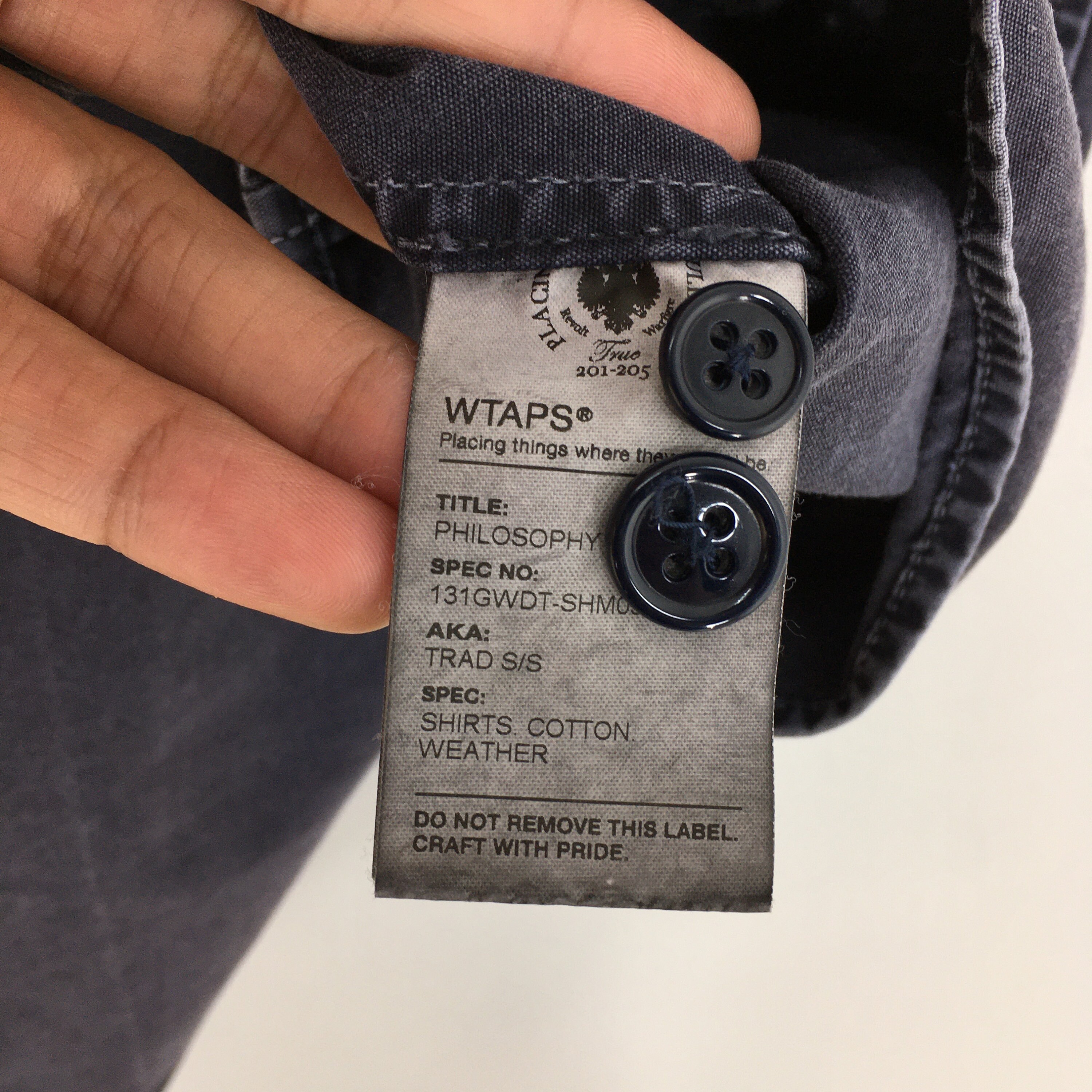 【美品！早い者勝ち】WTAPS PHILOSOPHY グレー DUP / SWEATER / CTPL(GRAY)公式通販 正規取扱店 ワーカホリック