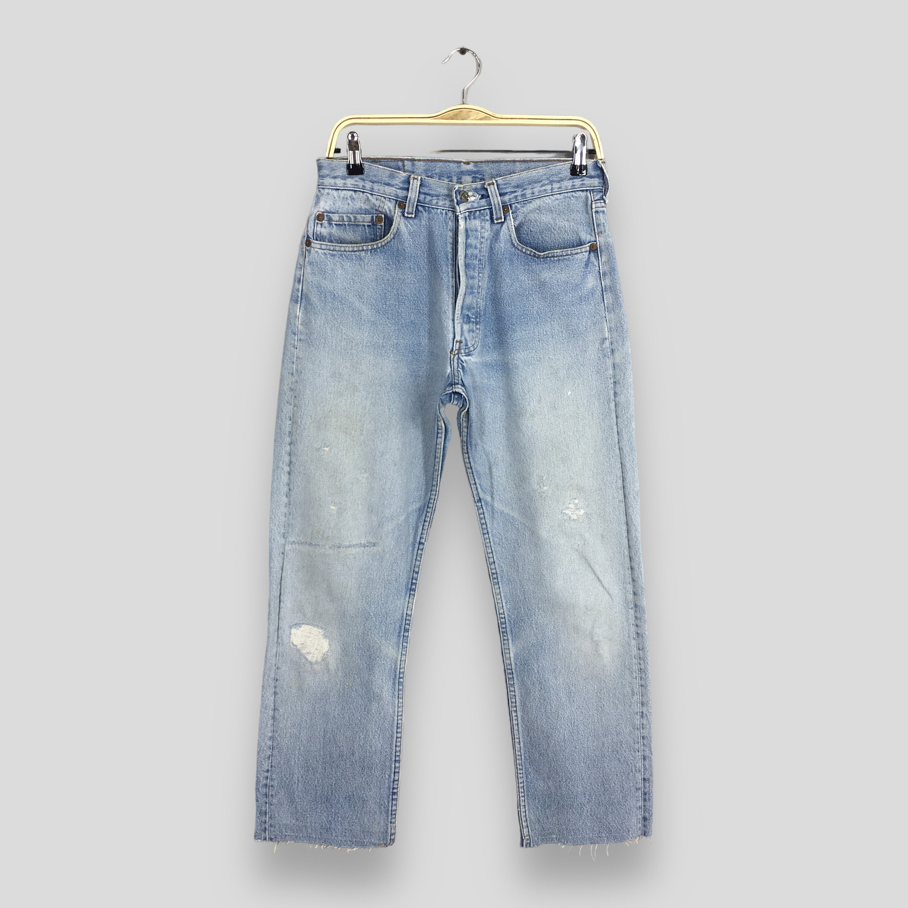 Late 80's-Early 90's Levi's 501 USA製 VINTAGE LEVIS 501 - 90's - USA - Blue - 27/30