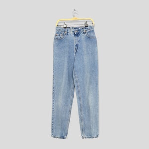 Size 27x30.5 Vintage Levi&#39;s 550 Relaxed Fit Jeans Levi&#39;s 90s Light Washed Jeans Faded Blue Denim Levi&#39;s Vintage Levis Tapered Leg Jeans W27