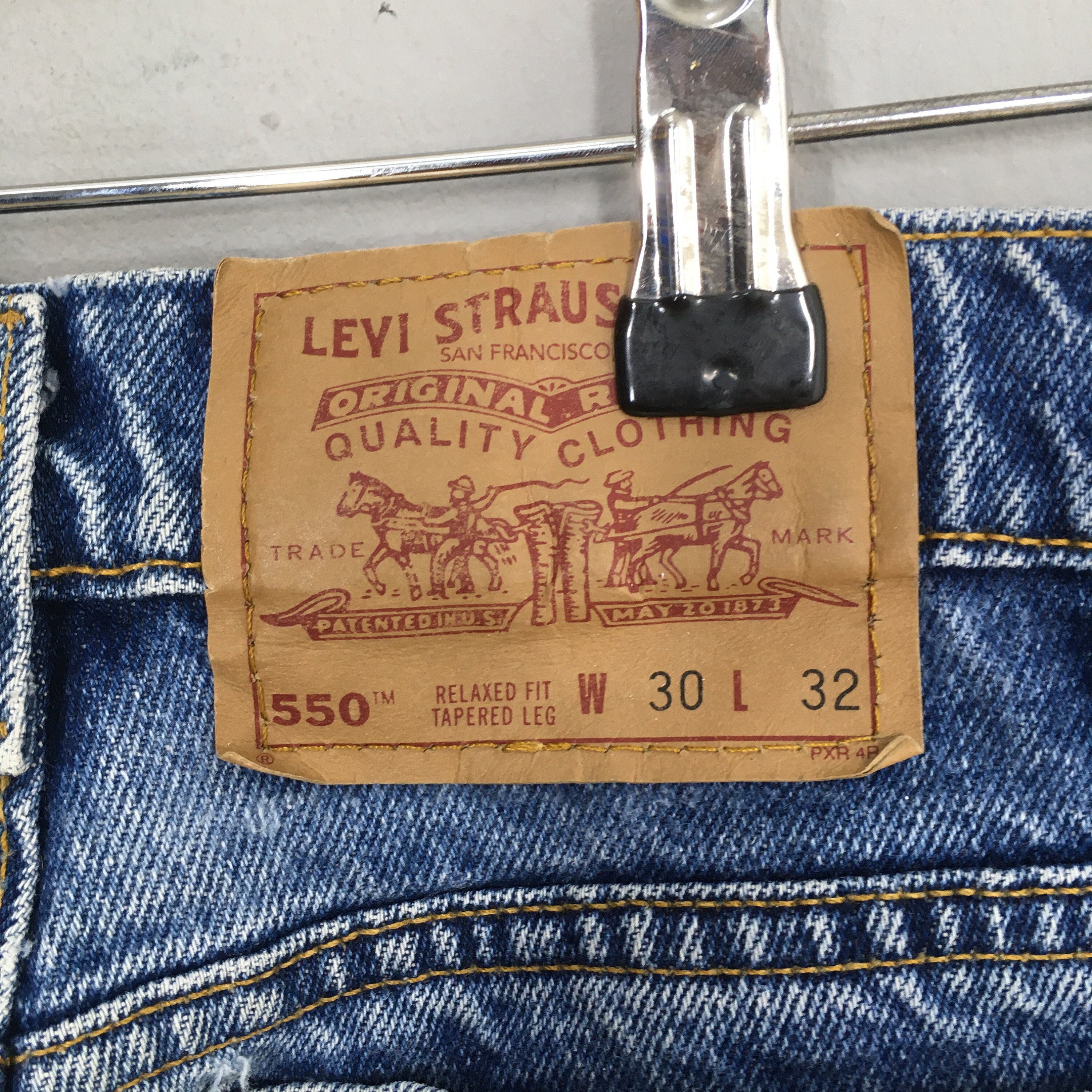 ◾️Levi's◾️550◾️バギーワイドテーパー◾️Made in USA◾️W36 550™ Relaxed Fit Men's Jeans - Dark Wash | Levi's® US