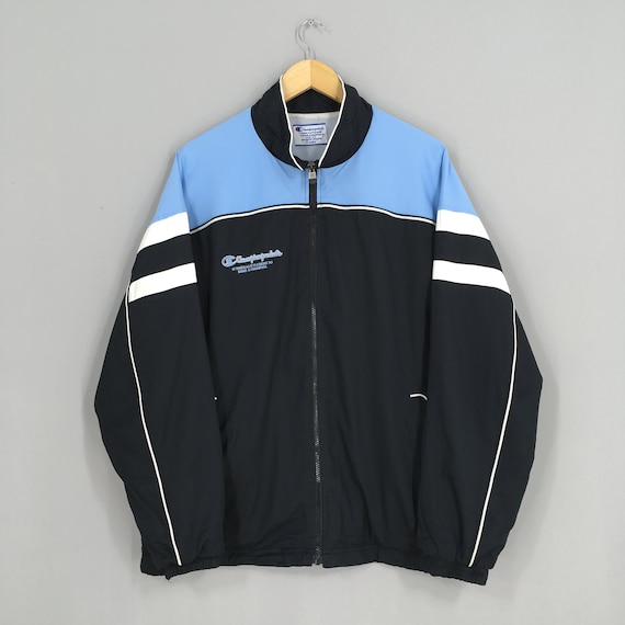 Vintage 90's Champion Windbreaker Jacket Xlarge Ch