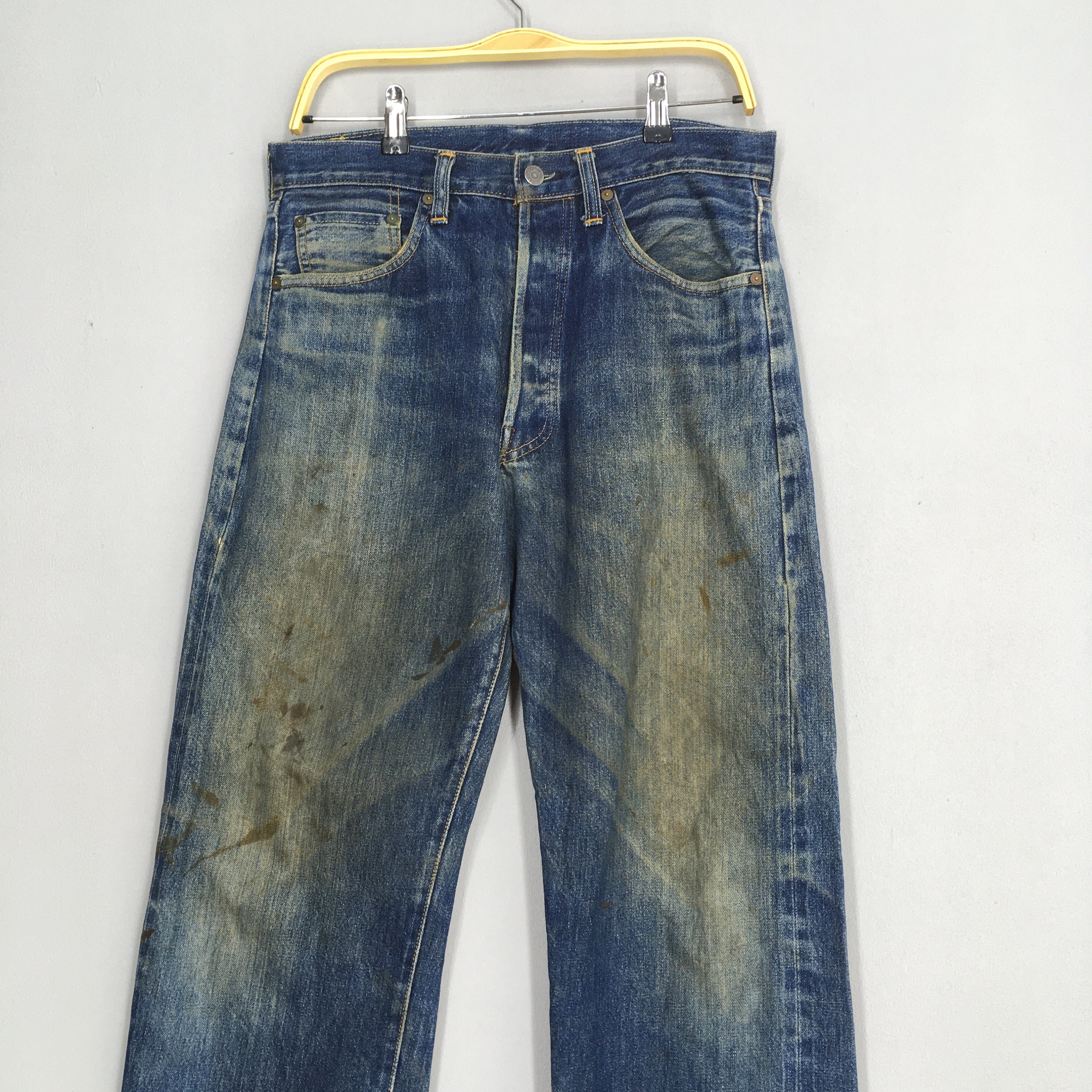 Size 31x33 Vintage Levi's 501XX Big E LVC Japan Faded Dirty Size 31x33 Vintage Levi's 501XX Big E LVC Japan Faded Dirty