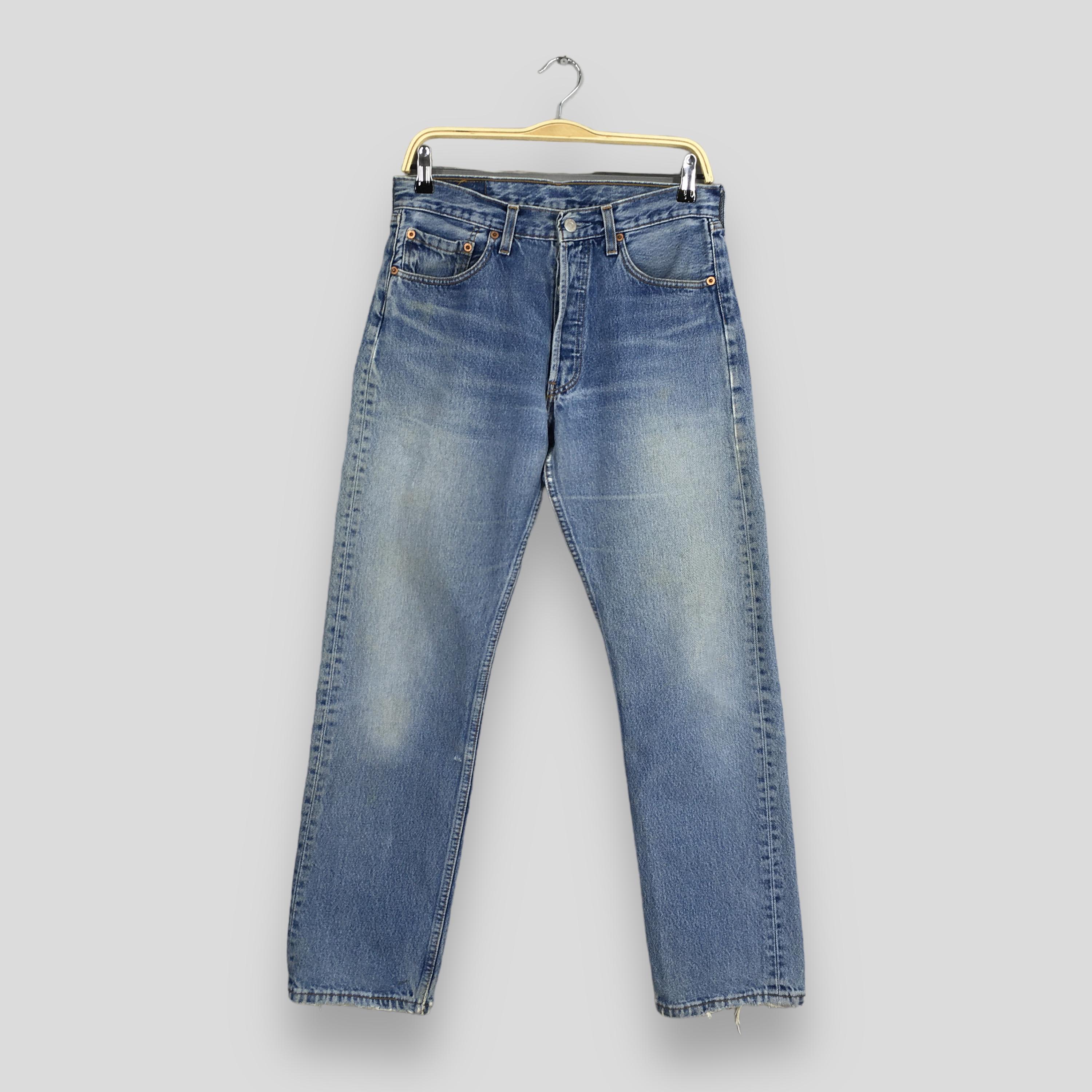 80s LEVI'S 501 w33 L29 グッドフェード　色落ち◎ Size 29x29 Vintage 1980s Levi's 501 Distressed Ripped Jeans Levis