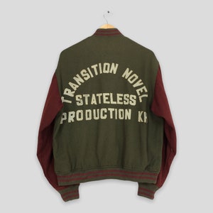 Vintage 90s Japan Varsity Jacket Vintage High School Fashion - Etsy