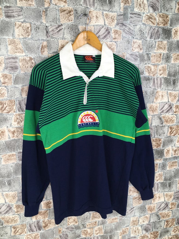 Canterbury Of New Zealand Rugby Green Polo Rugby S
