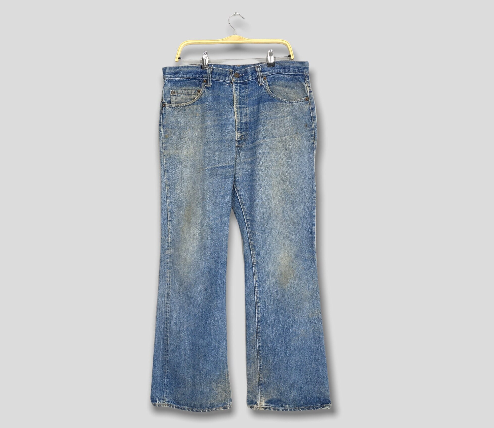 1970s LEVI'S 517 FLARE DENIM 66前期 Size 36x33 Vintage 70s Levi's 517 Bootcut Flare Jeans Levi's