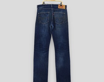 90s USA製 Levi's 501 デニム W33 L30 ビンテージ Vtg 90s USA Levis 501 Men's Tag W33 L34 L Faded Black Jeans