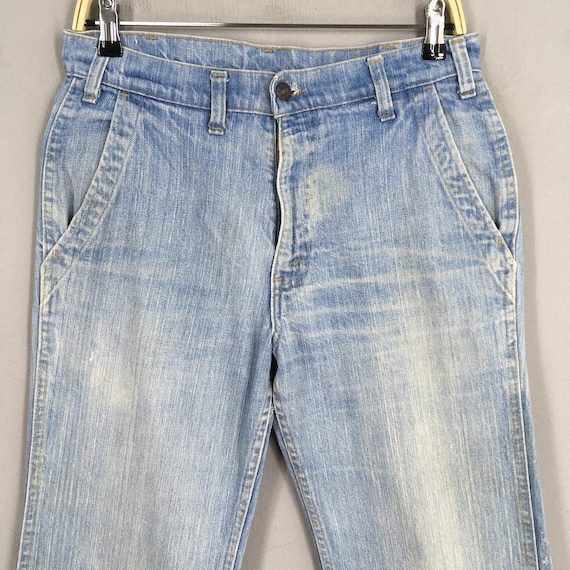 Size 30x30 Vintage 80s Levi's 666 Zipper Jeans Wide Leg Denim 80s
