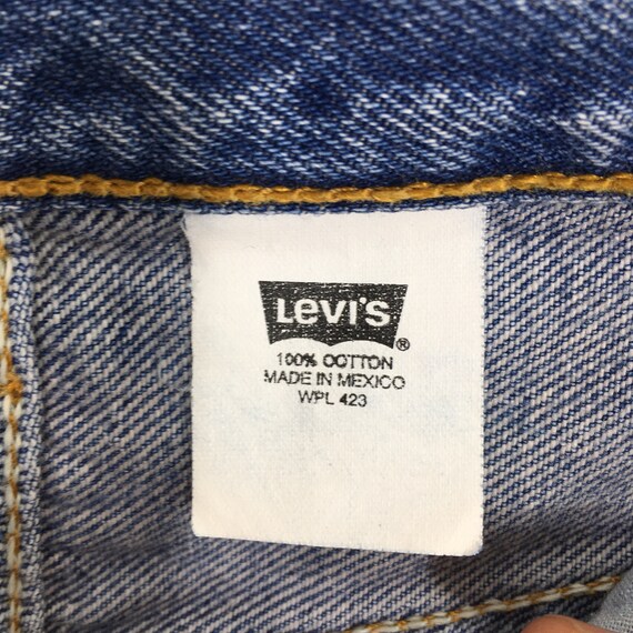 Size 32x33 Vintage Levi's 501XX Stonewash Jeans L… - image 5