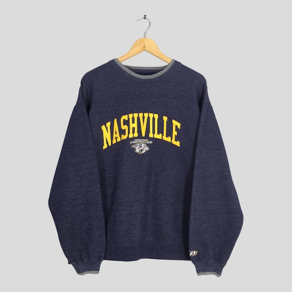 Sudadera vintage de los Nashville Predators de la NHL, talla XL