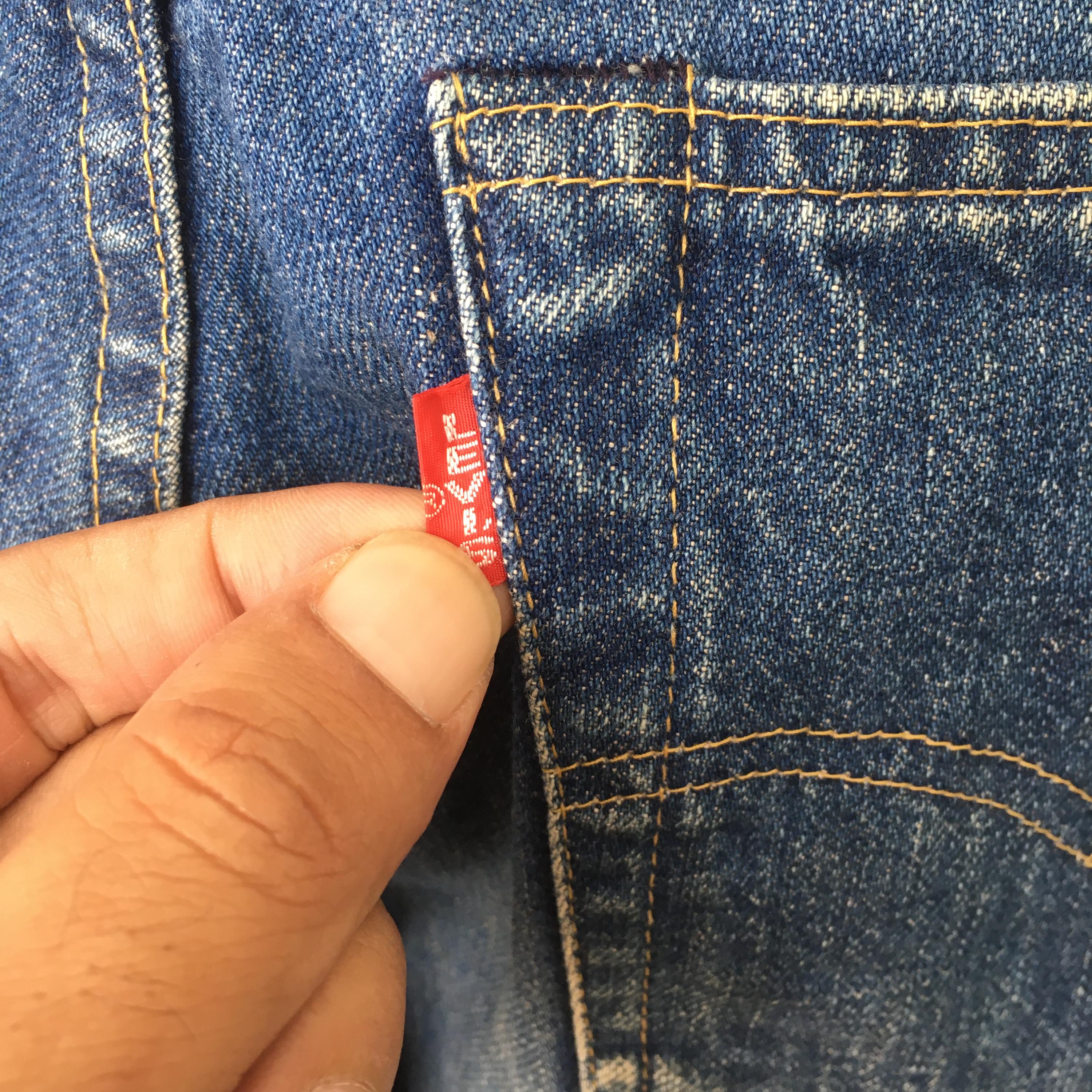 Size 29x32.5 Vintage 90s Levis 503BXX LVC Japan Big E Redline
