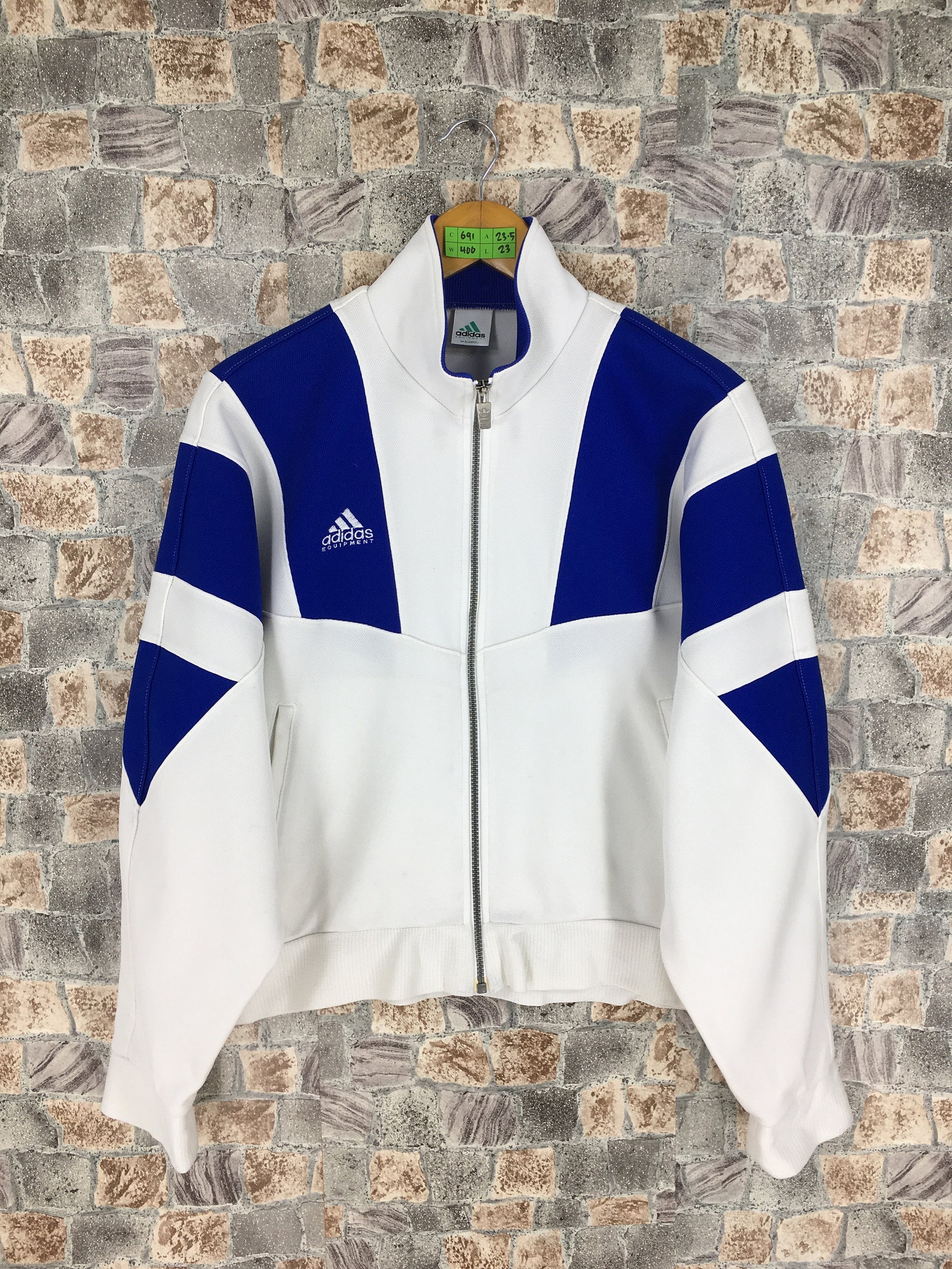 Adidas Track Top Windbreaker Jacket Medium Vintage