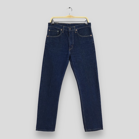 LEVI’S / 505 USA zip denim pants Levi's 505 Jeans Adult 32x30 Blue Denim Zipper Fly Straight