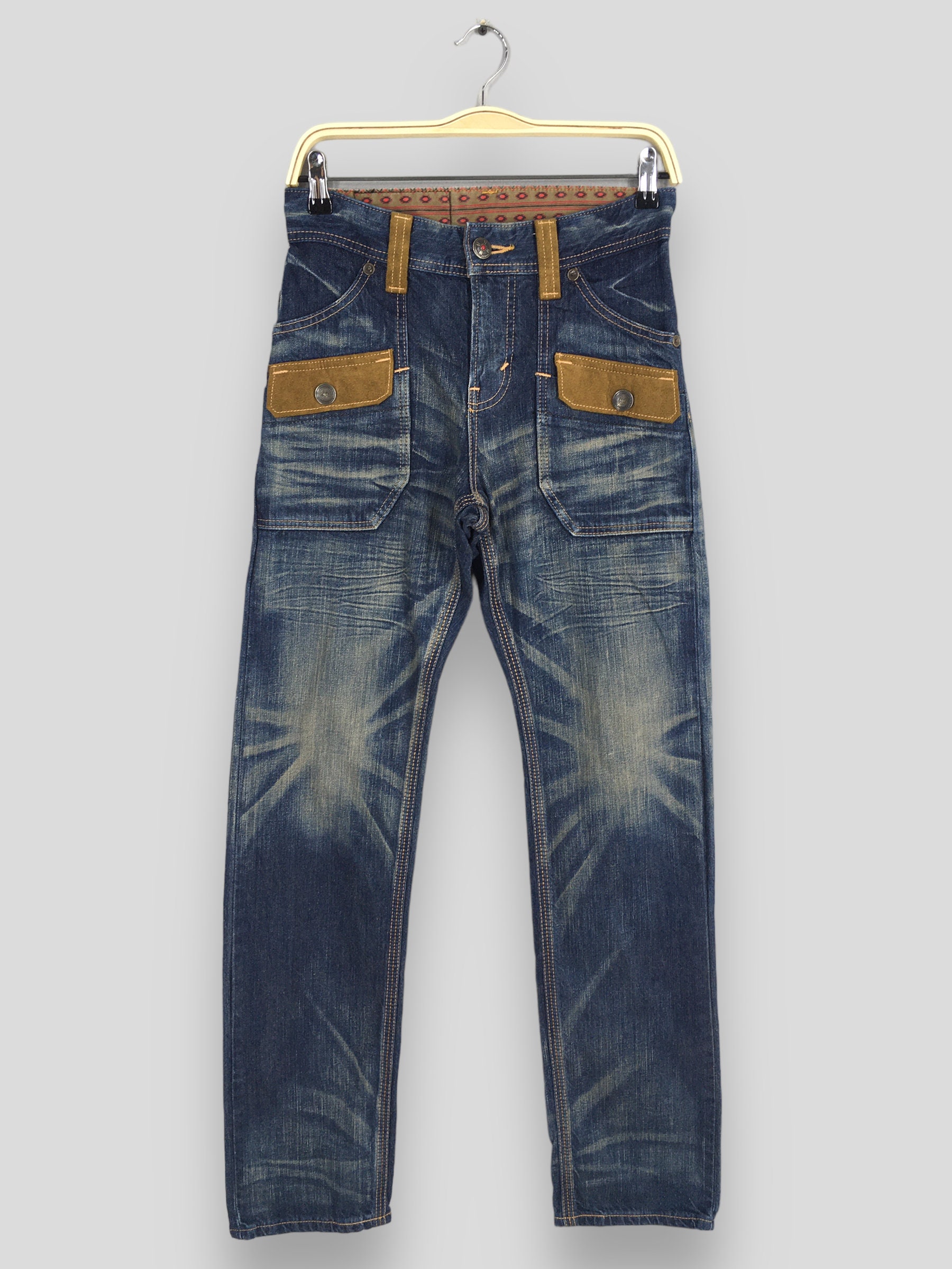 エドウィン 最高級プレミアム限定モデル Vintage-XXX セルビッジ３１ Edwin 503 Japan Premium Jeans Mens Size 31x30 Straight Soft