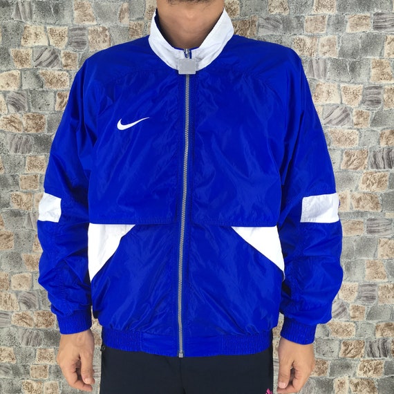 Nike Jacket Windbreaker Medium Vintage 90s Nike Sw