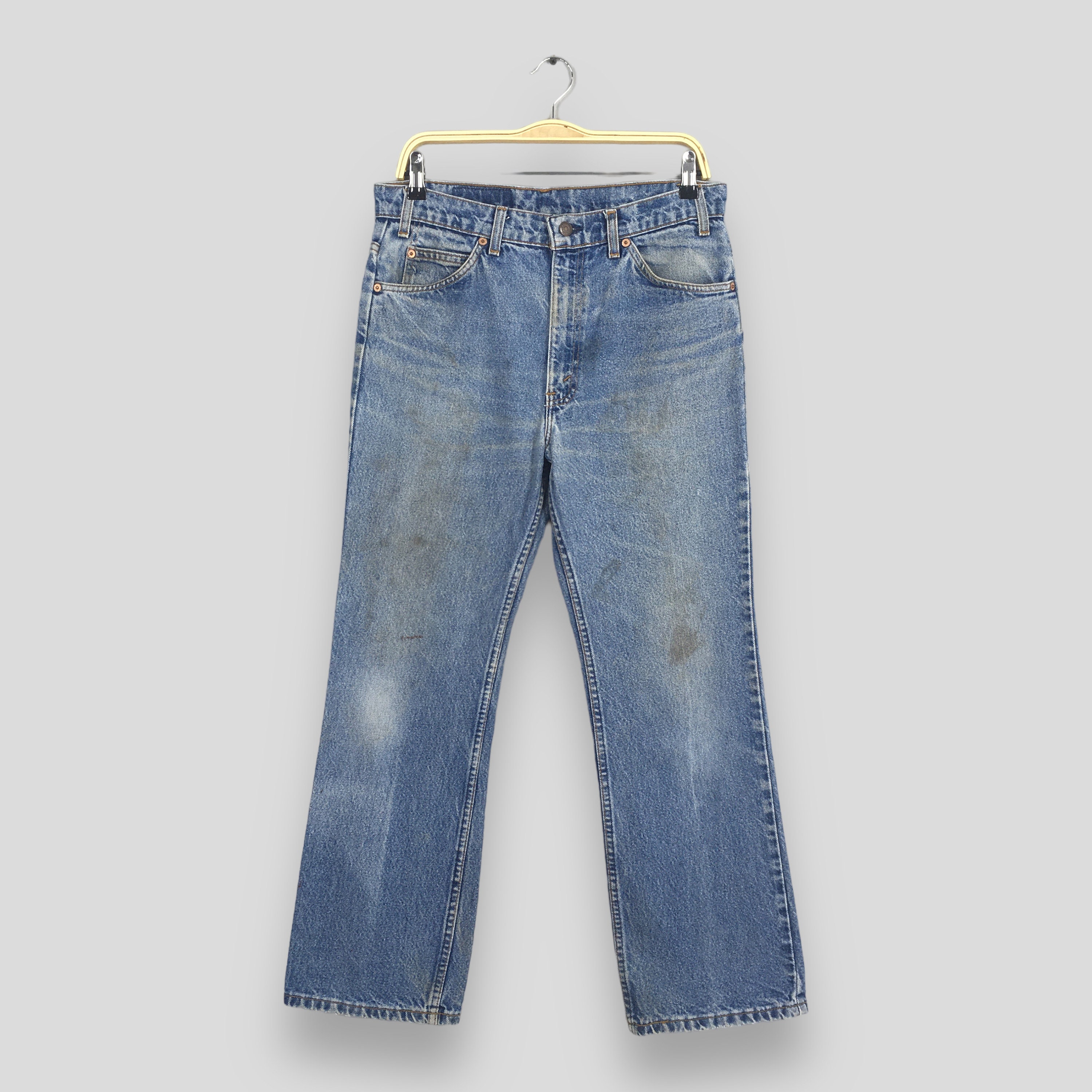 Size 32x28 Vintage Levi's 517 Bootcut Flare Jeans Lightwash