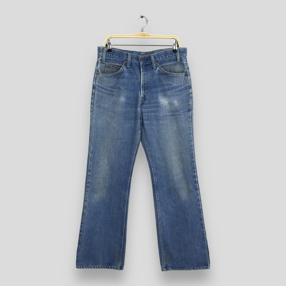 80's Levi’s 517-0917 W30L36 Vintage Levi's 517 Jeans 36x30 Made in USA Blue Bootcut