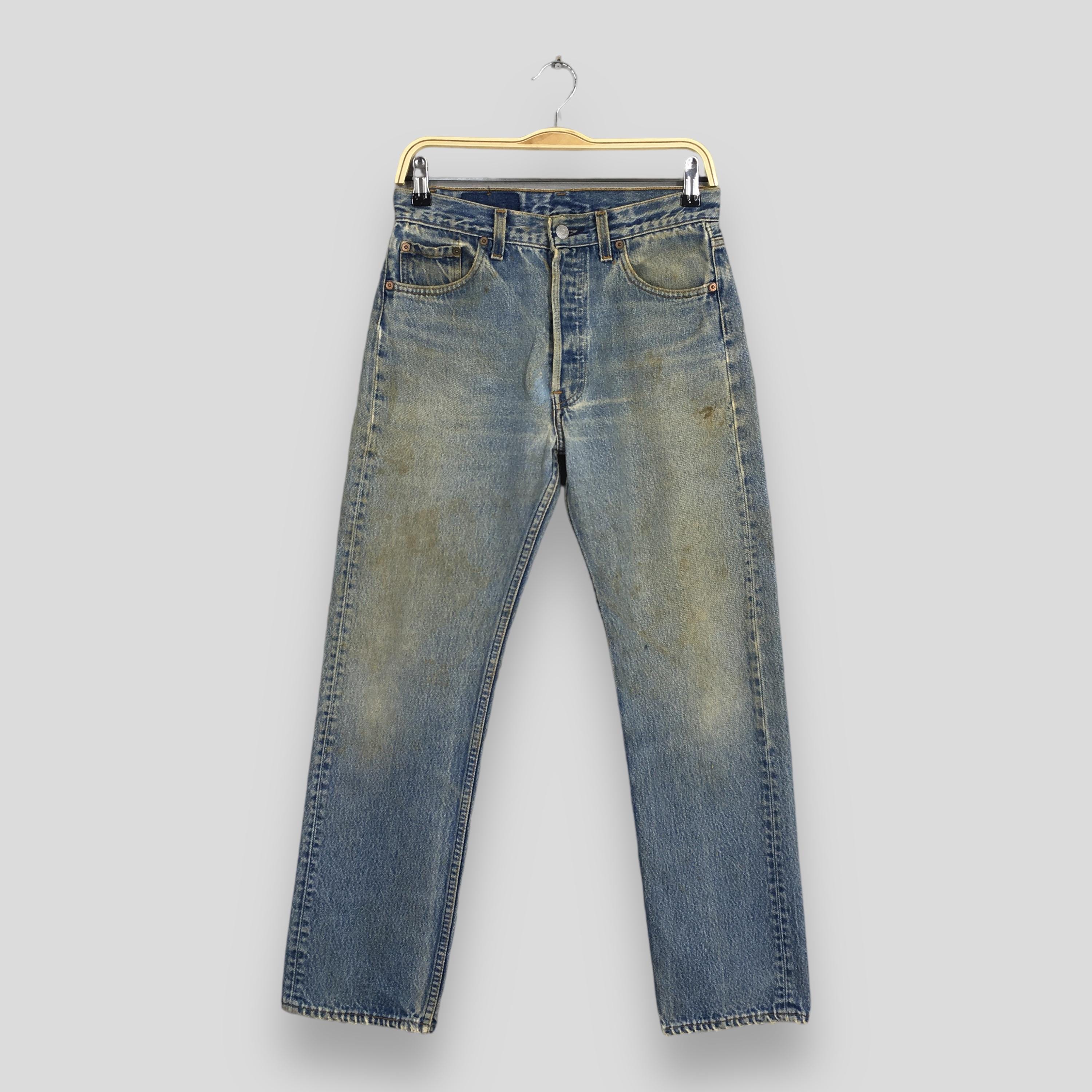 パンツ 1990s Levi's 501xx Crushed Denim W34 L32 Vintage 90's Levi's 501XX, Jeans, Red Tab, Denim (W34) - Etsy
