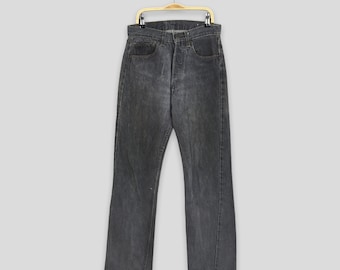 Size 27x29.5 Vintage 90s Levi's 501 Faded Ash Gray Light Wash Levi's Straight Cut Jeans Levi's 501 Button Fly Denim Levi's Usa Jeans W27