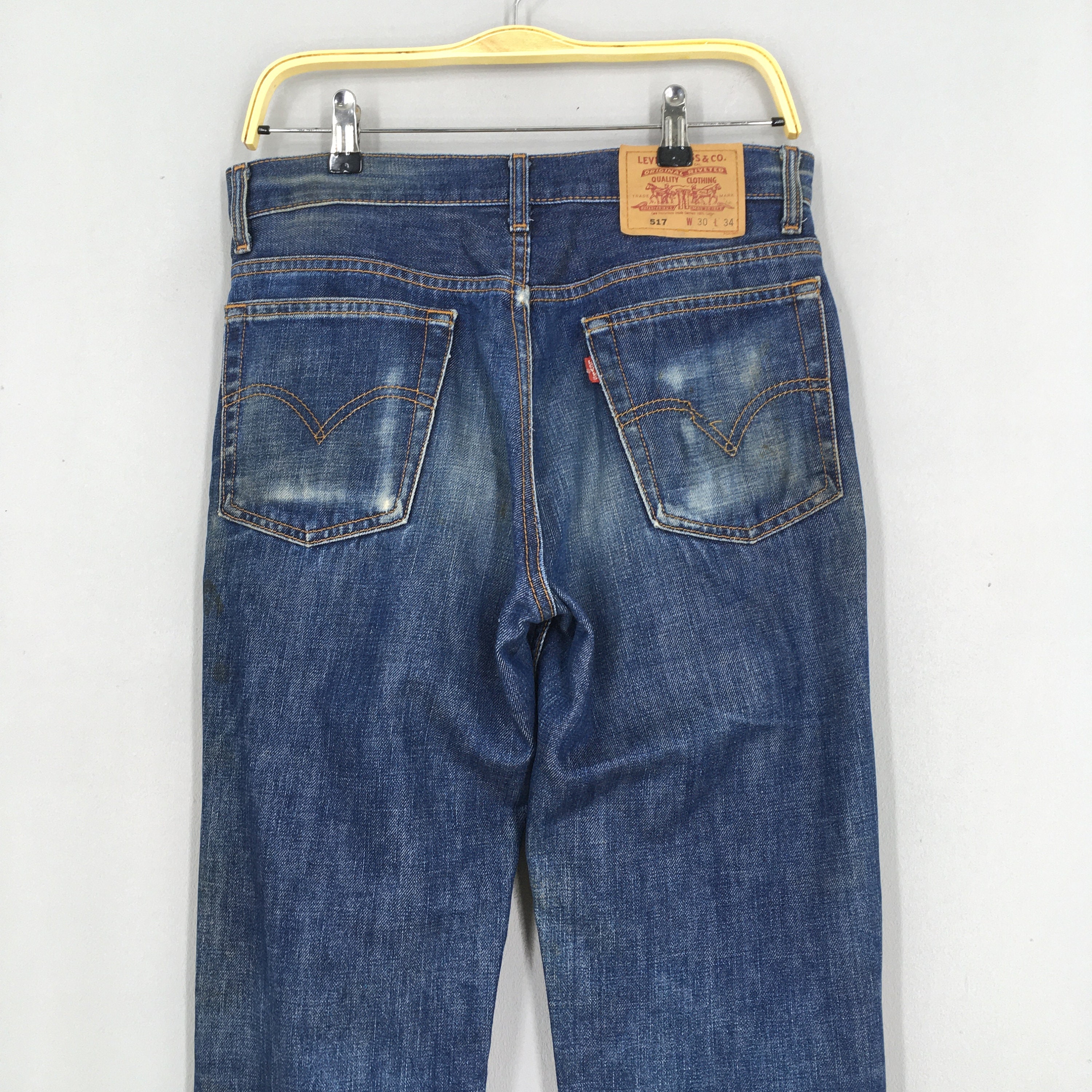 Size 30x32 Vintage Levis 517 LVC Jeans Bootcut Levi's 90s Size 30x32 Vintage Levis 517 LVC Jeans Bootcut Levi's 90s