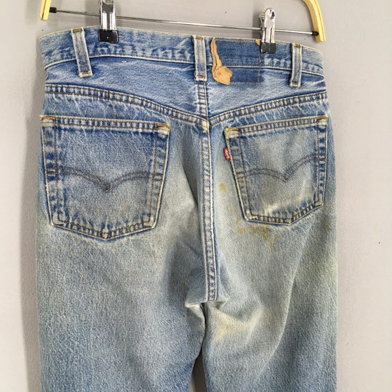 Size 28x30 Vintage 80s Levi's 501 Ripped Distressed Jeans - Etsy Singapore