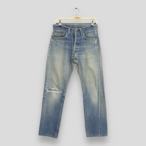 Size 30x28.5 Vintage 70s Levi&#39;s 501 Selvedge Stonewash Jeans 80s Levi&#39;s Faded Dirty Denim Levi&#39;s Distressed Jeans Levi&#39;s Redline Jeans W30