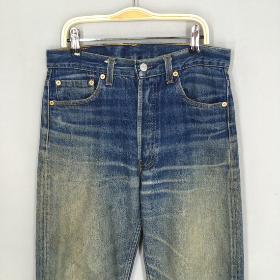 Size 28x32 Vintage 80s Levi's 501 Faded Dirty Jeans Size 28x32 Vintage 80s Levi's 501 Faded Dirty Jeans