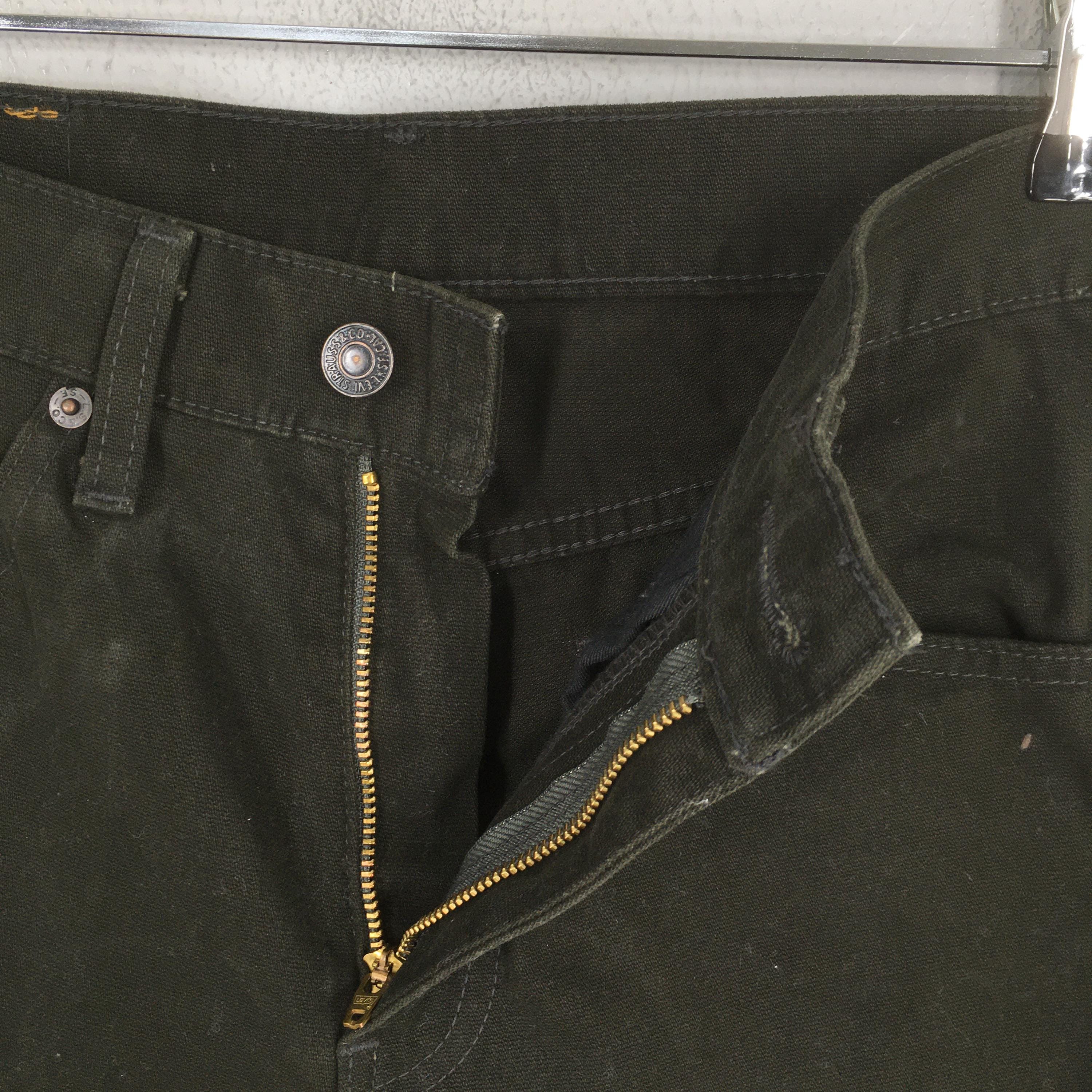 Vintage Levis 517 Bootcut Flare Jeans - Super Black 1990s Denim