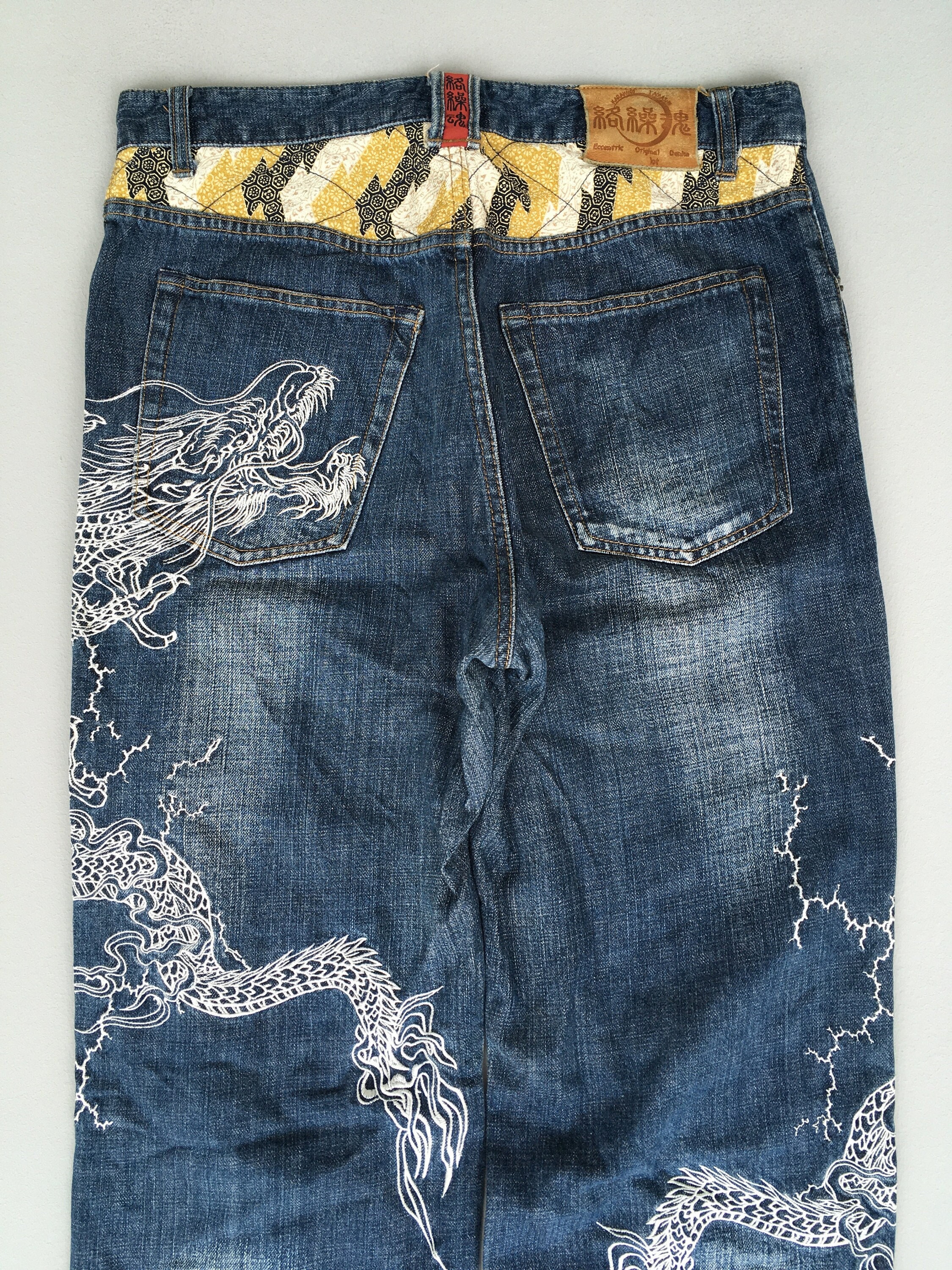 kujaku 18ss 道化師パンツ Ver. embroidery kujaku 18ss 道化師パンツ Ver. embroidery - メルカリ