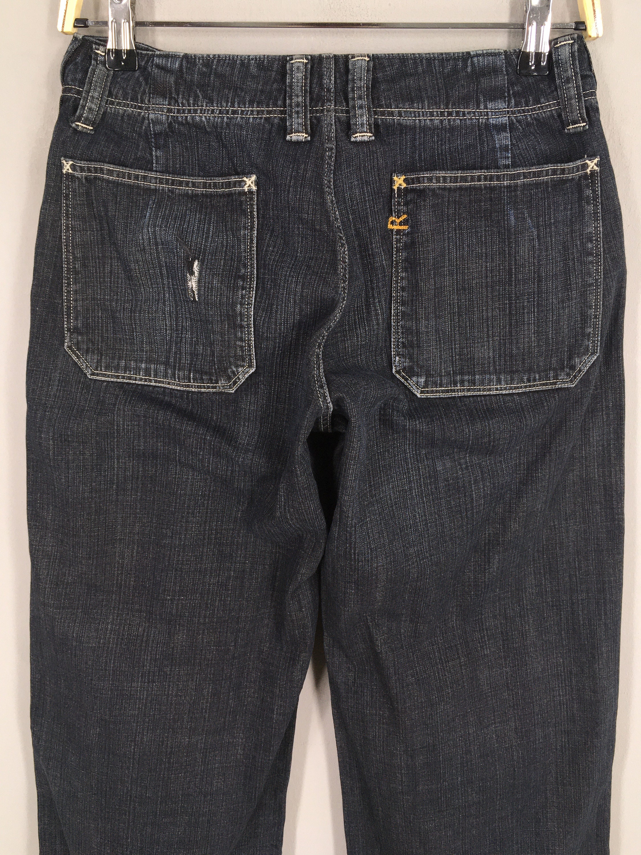ёра flare jeans(BLUE) 26インチ Size 26x30 Vintage 45rpm Japan Blue Wide Leg Flared Jeans